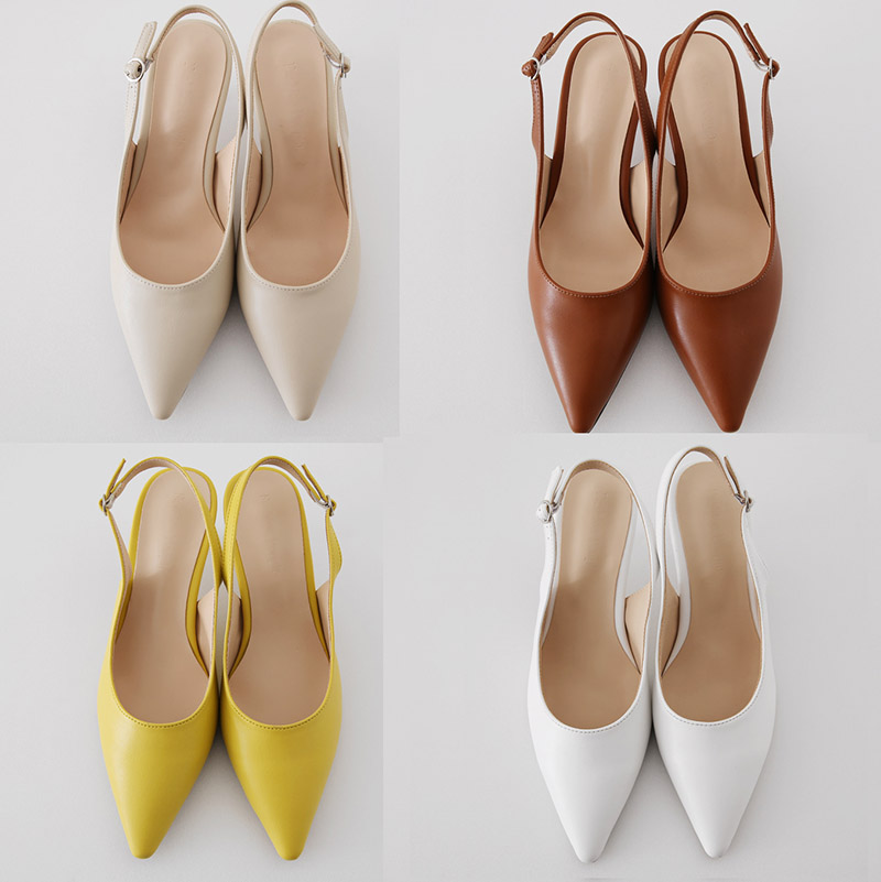 Women Shoes Zara - LIHUAMAO elegance stiletto heels shoes slingbacks