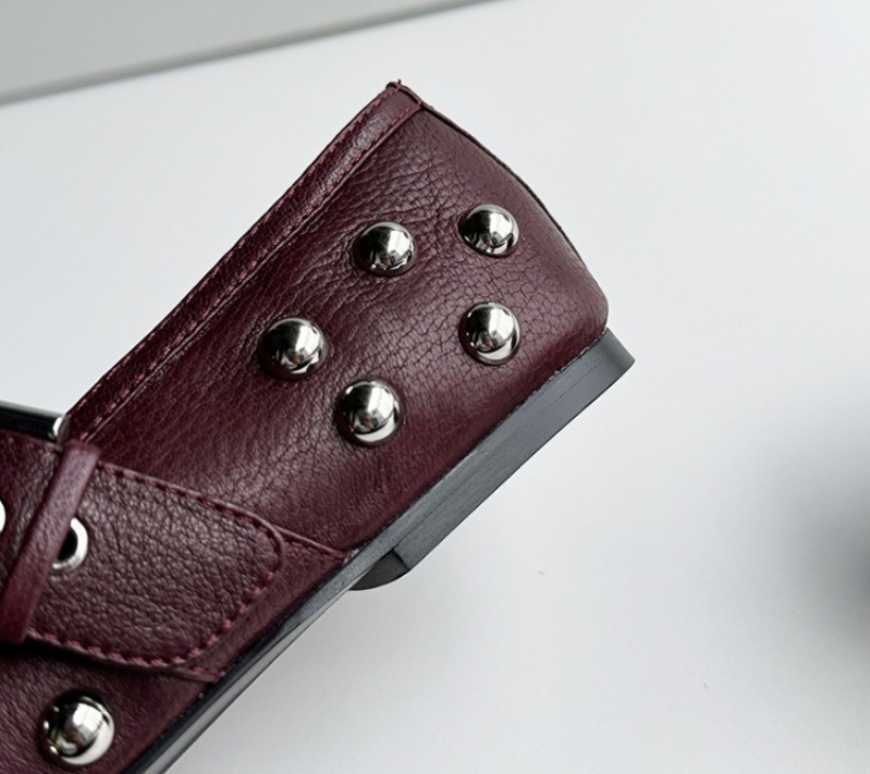 Dave&di Summer Minimalist Shee - Women'S Shoes Burgundy 评论和价格