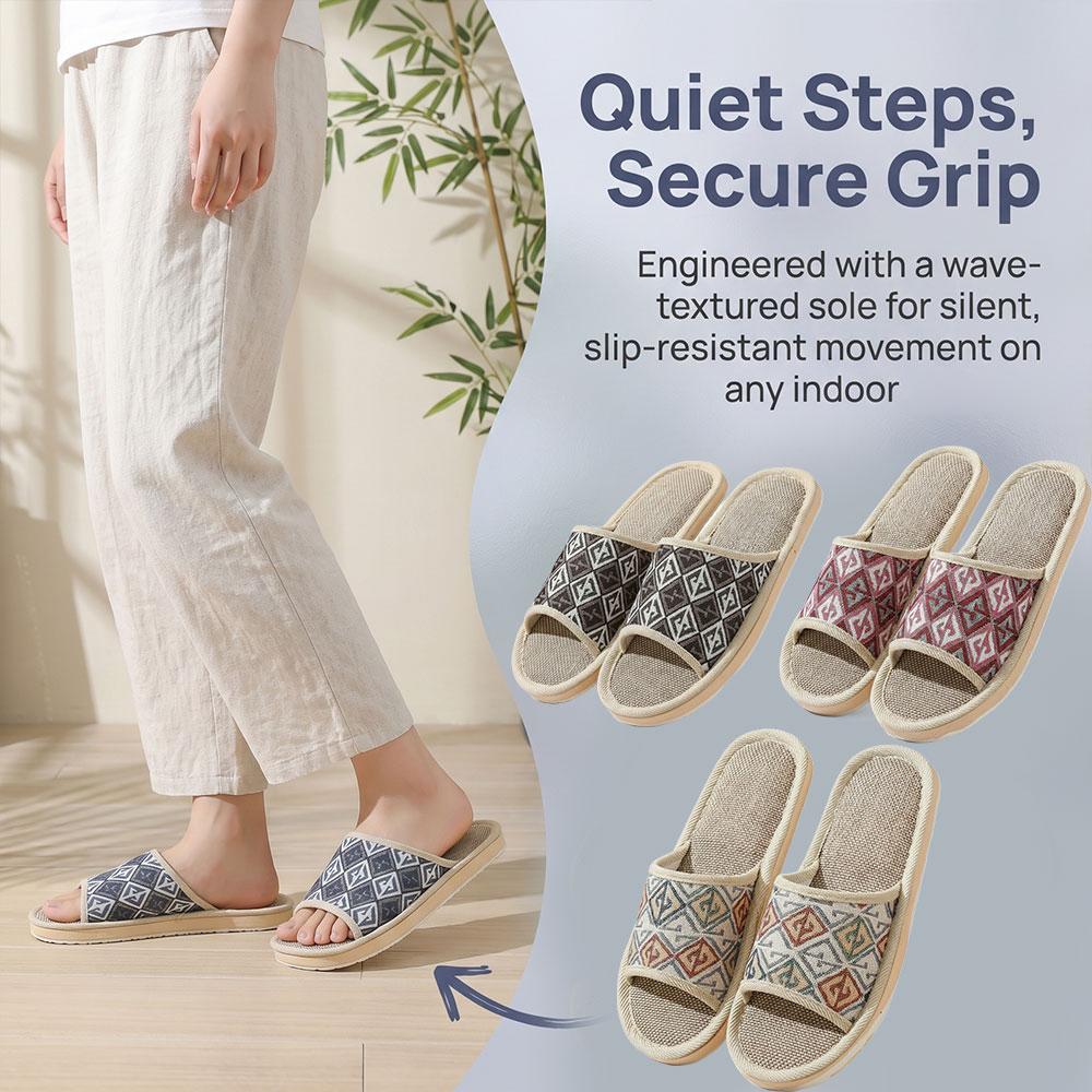 Four Seasons Linen Slippers Co - Women'S Shoes For Flat Feet 评论和价格