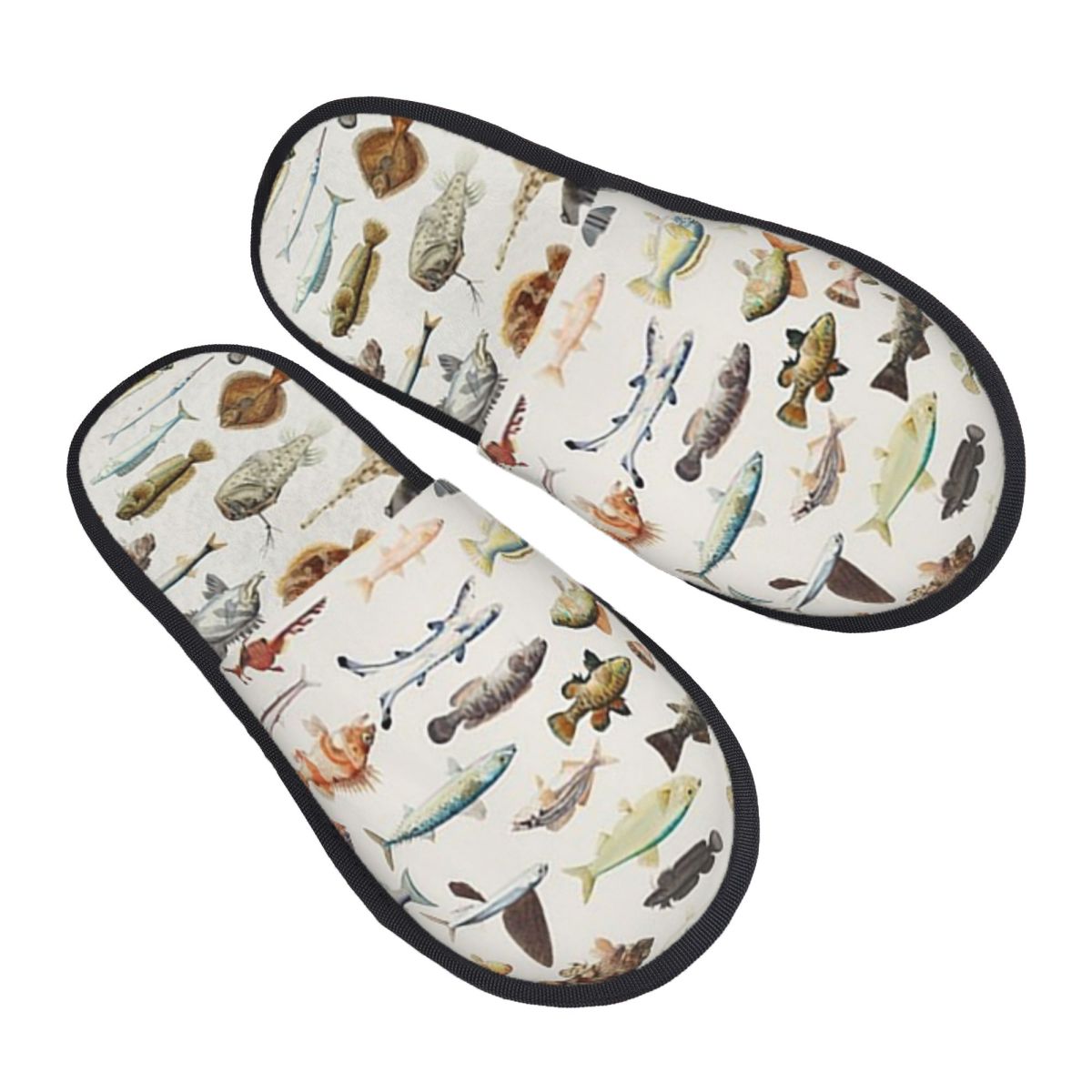 Custom Fish Chart Slippers Mem - Shoes Women Chart 评论和价格