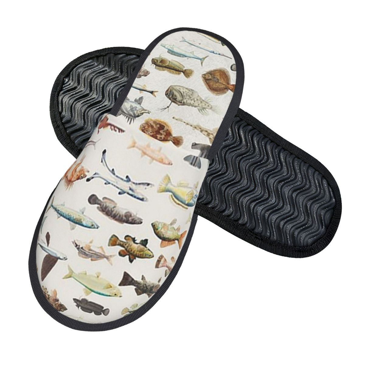 Custom Fish Chart Slippers Mem - Shoes Women Chart 评论和价格