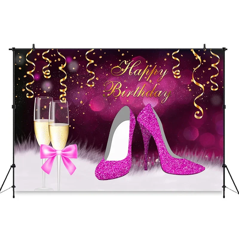 Mocsicka Women Birthday Decora - Ribbon Tie Heel 评论和价格