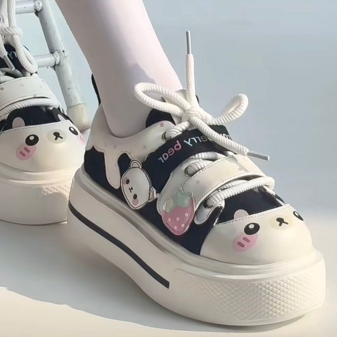 2026 Autumn New Cute Strawberr - Women'S Shoes Casual Sneakers 评论和价格