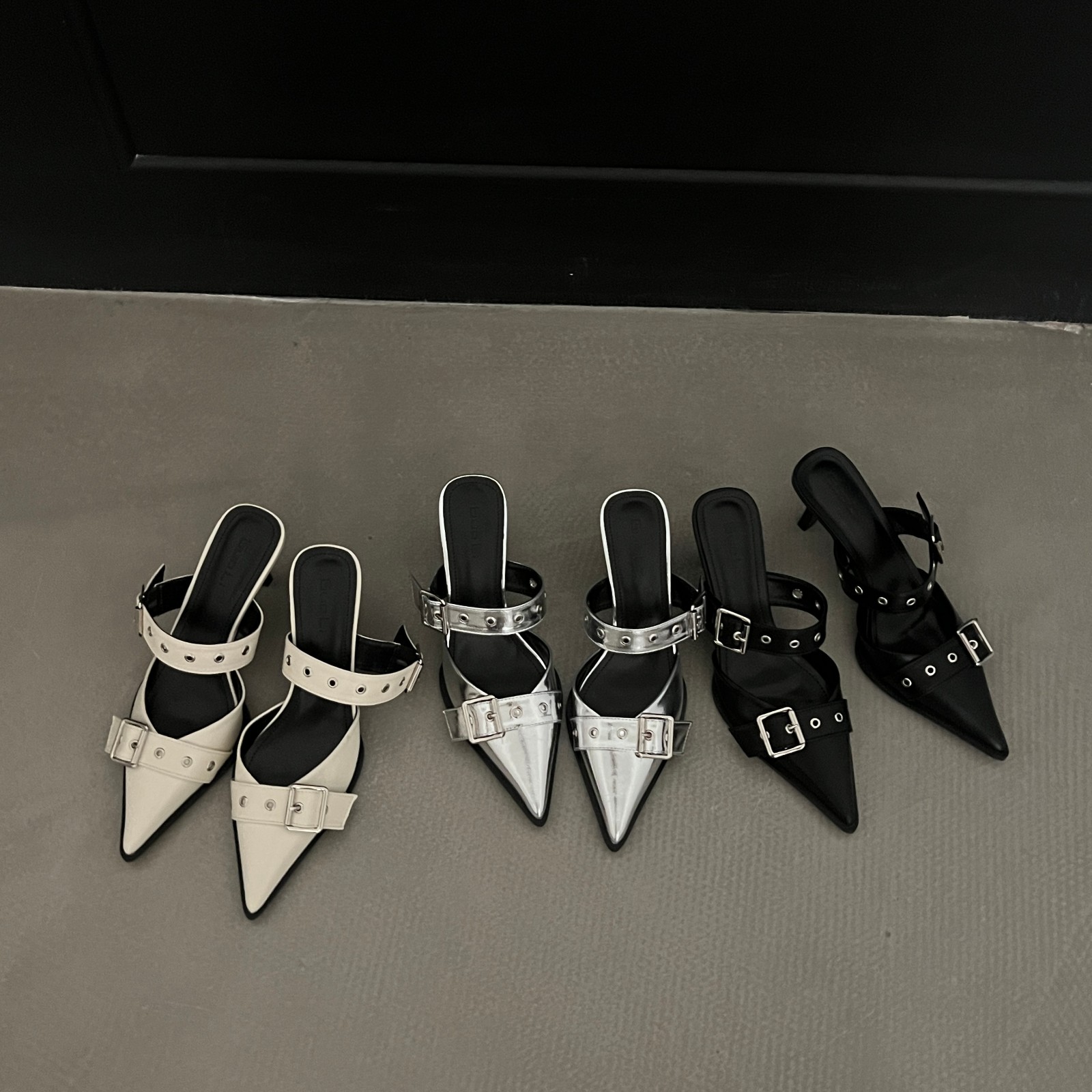 NEW Summer Pointed Belt Buckle - Women Shoes Zara 评论和价格