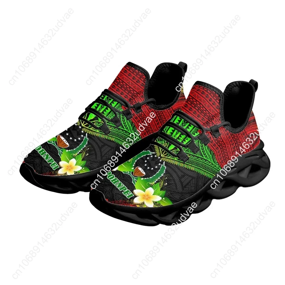Polynesian Pohnpei Plumeria De - Women'S Shoes Casual Sneakers 评论和价格