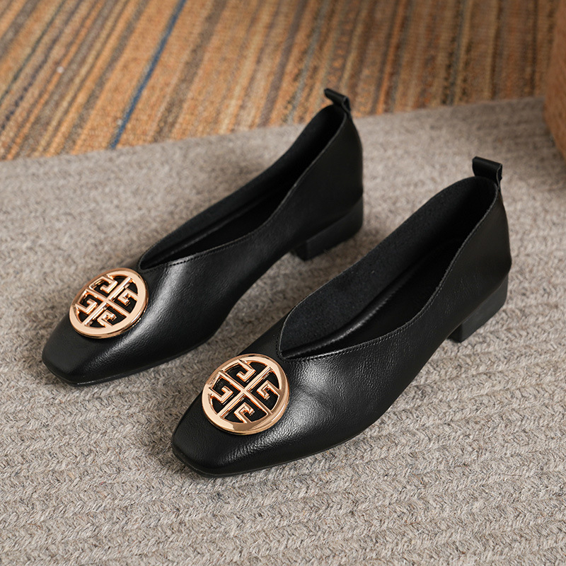 Women's square toe low heels s - Women Shoes Zara 评论和价格