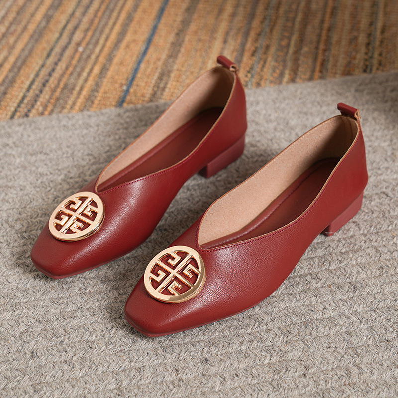 Women's square toe low heels s - Women Shoes Zara 评论和价格