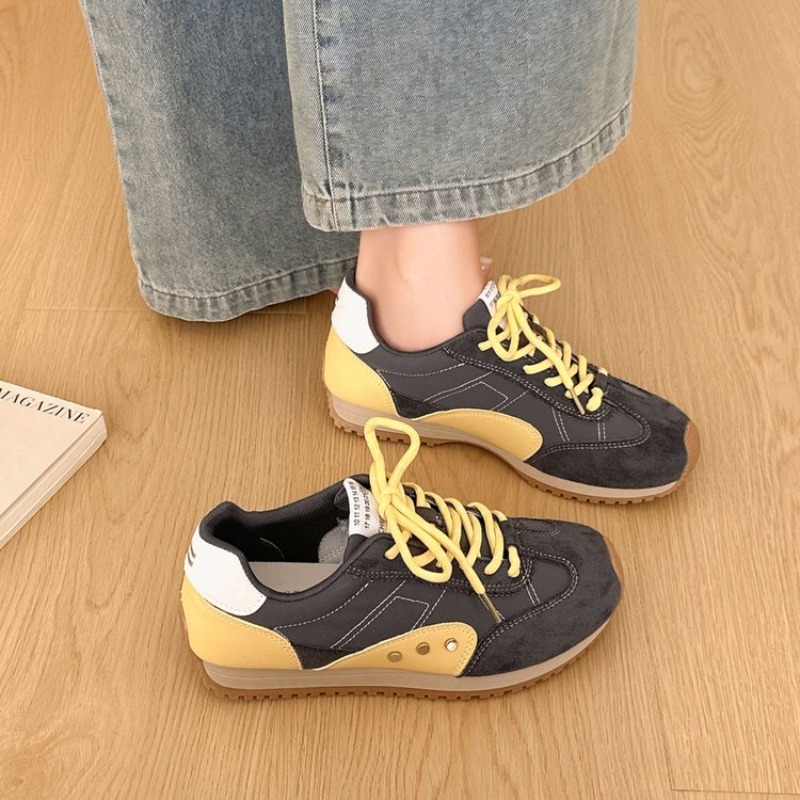 Retro Color Block Sneakers Wom - Women'S Shoes Casual Sneakers 评论和价格