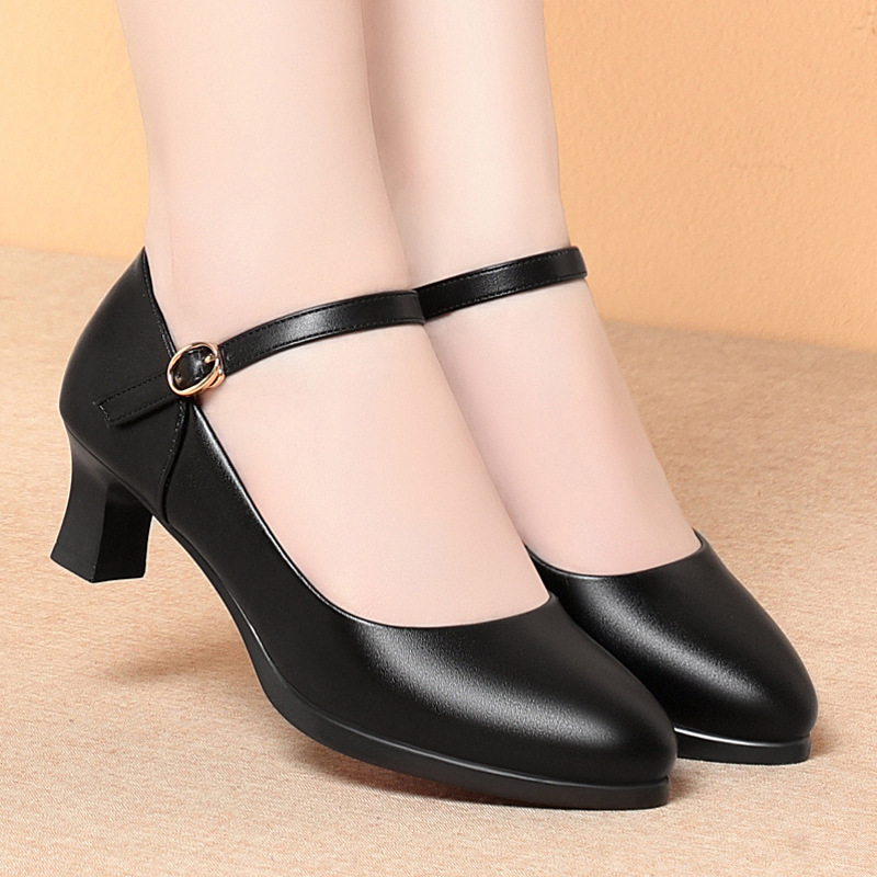 5cm Heels Flight Attendant Wor - Women'S Shoes For Standing All Day 评论和价格