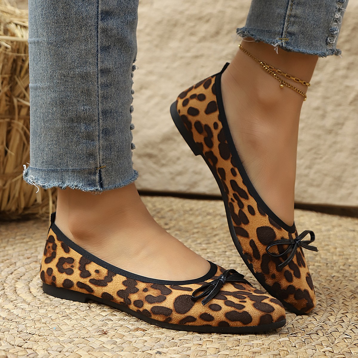 2026 Leopard Flats Women Round - Shoes For Women Flats 评论和价格