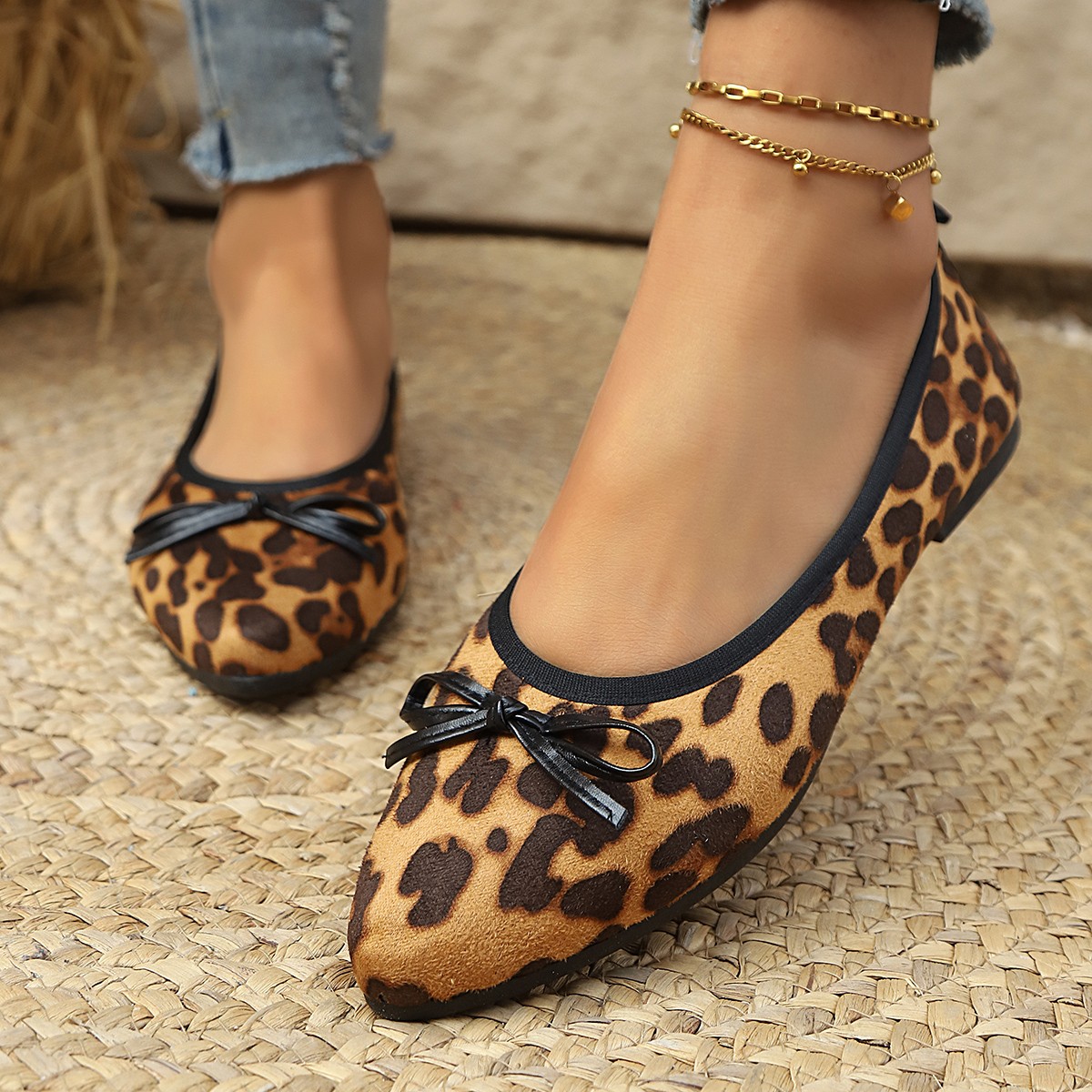 2026 Leopard Flats Women Round - Shoes For Women Flats 评论和价格