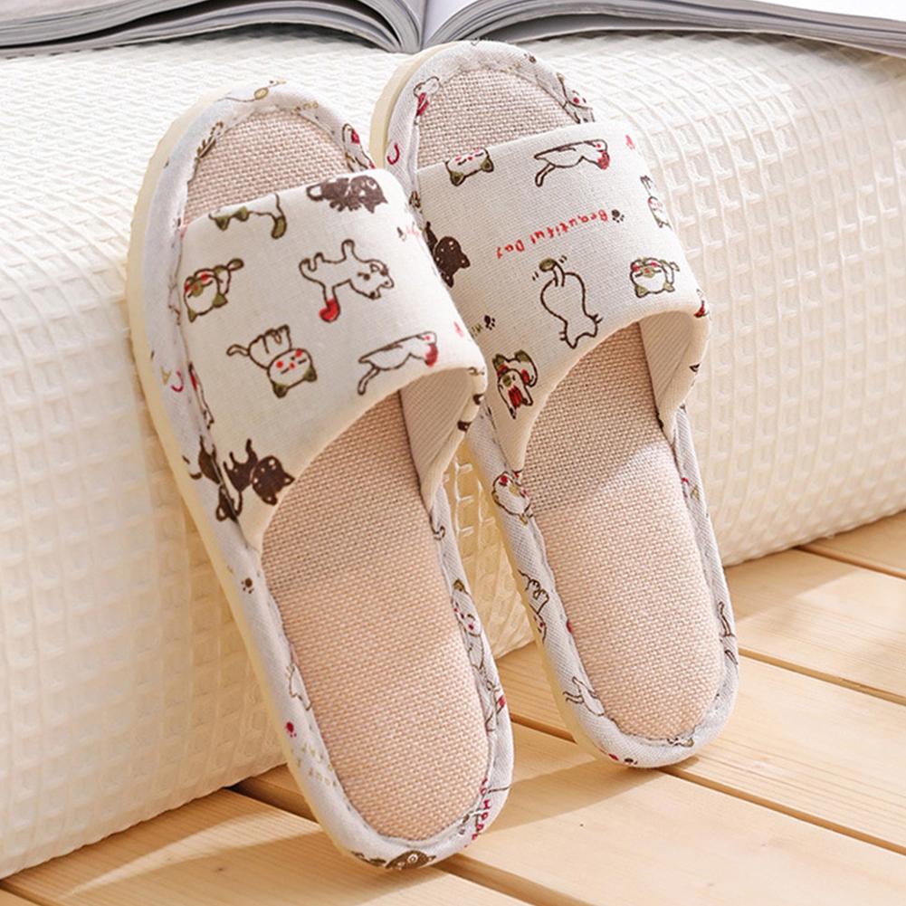 Women Flax Slippers Home Slipp - Women'S Shoes For Flat Feet 评论和价格