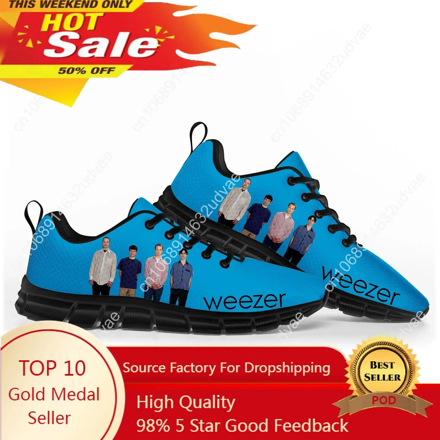 Weezer Sports Shoes Mens Women - Women'S Shoes Casual Sneakers 评论和价格