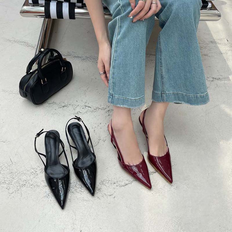 Burgundy High Heels Women Poin - Women'S Shoes Burgundy 评论和价格