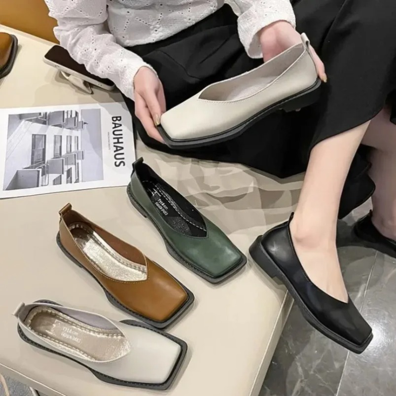 Roman Women Low Heel Pumps Lad - Women'S Shoes Casual Sneakers 评论和价格