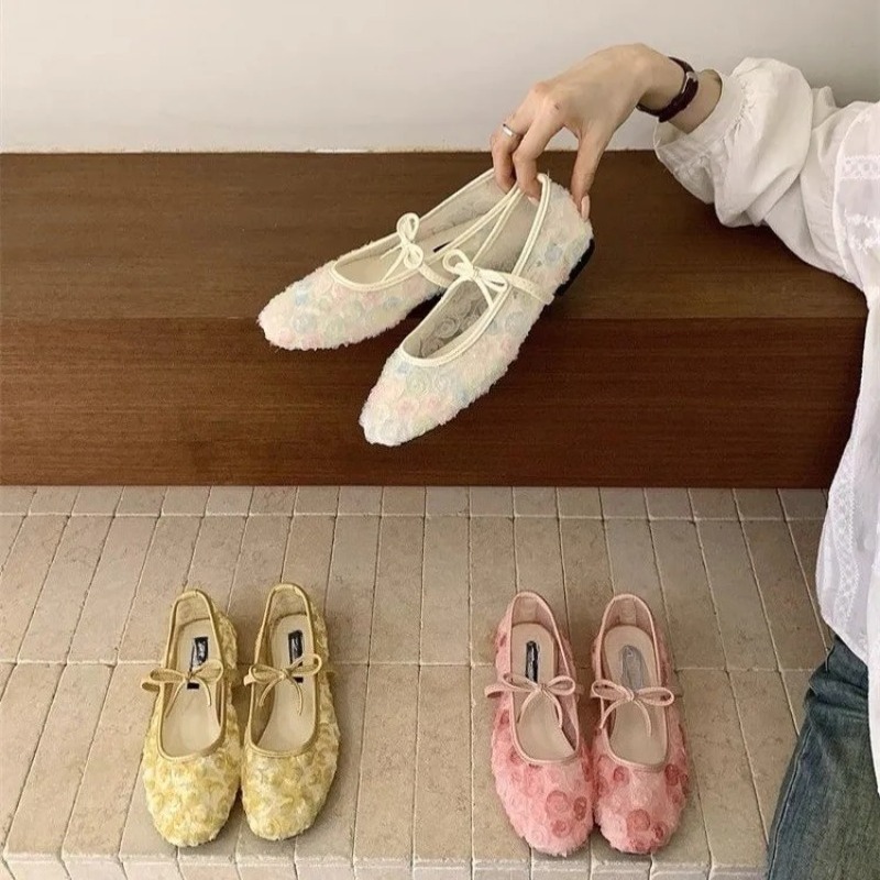 Gentle New Chinese Rose Mesh M - Mary Jane Shoes 评论和价格