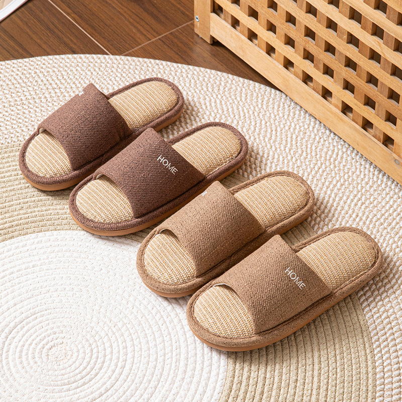 Linen Platform Women's Slipper - Women'S Shoes For Flat Feet 评论和价格