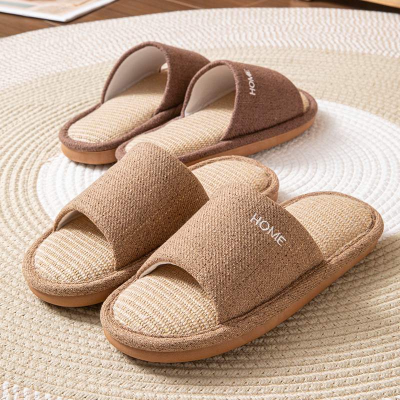 Linen Platform Women's Slipper - Women'S Shoes For Flat Feet 评论和价格