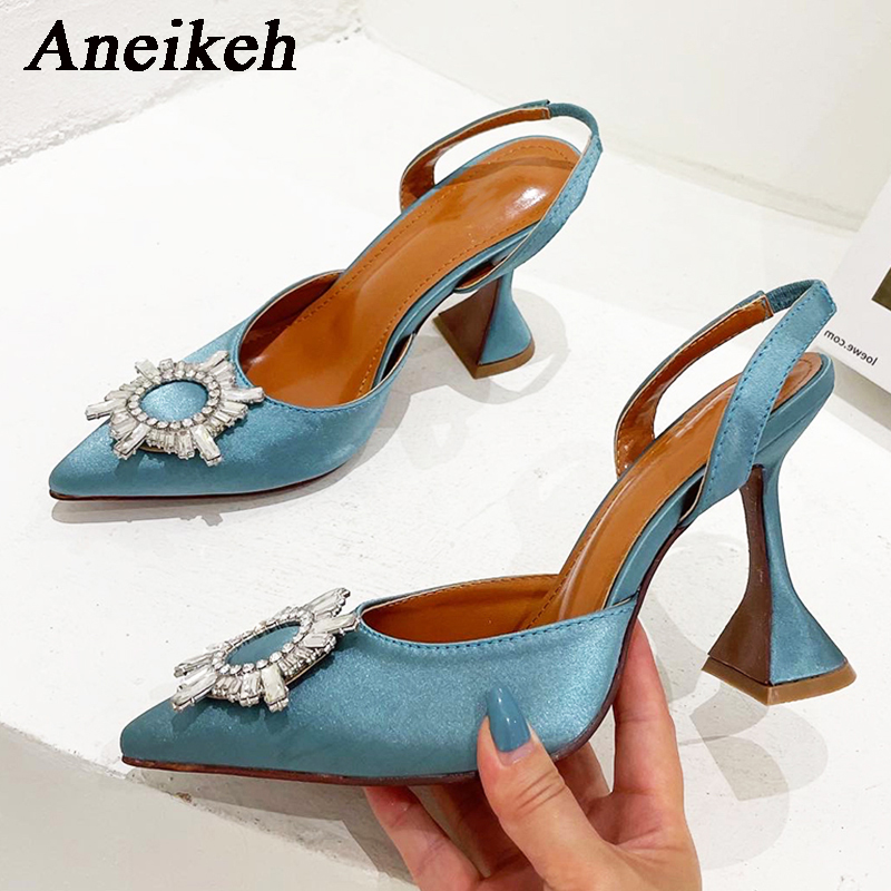 Aneikeh Brand Women Silk High  - Women Shoes Zara 评论和价格