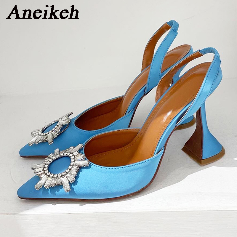 Aneikeh Brand Women Silk High  - Women Shoes Zara 评论和价格