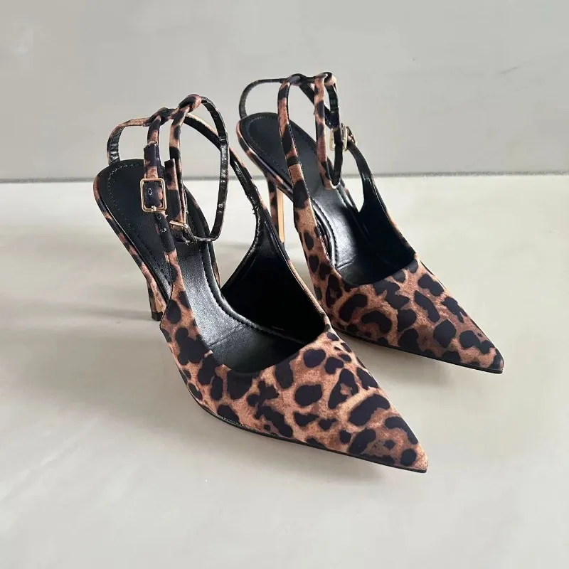 Leopard Print Pointed Toe Offi - Women Shoes Zara 评论和价格