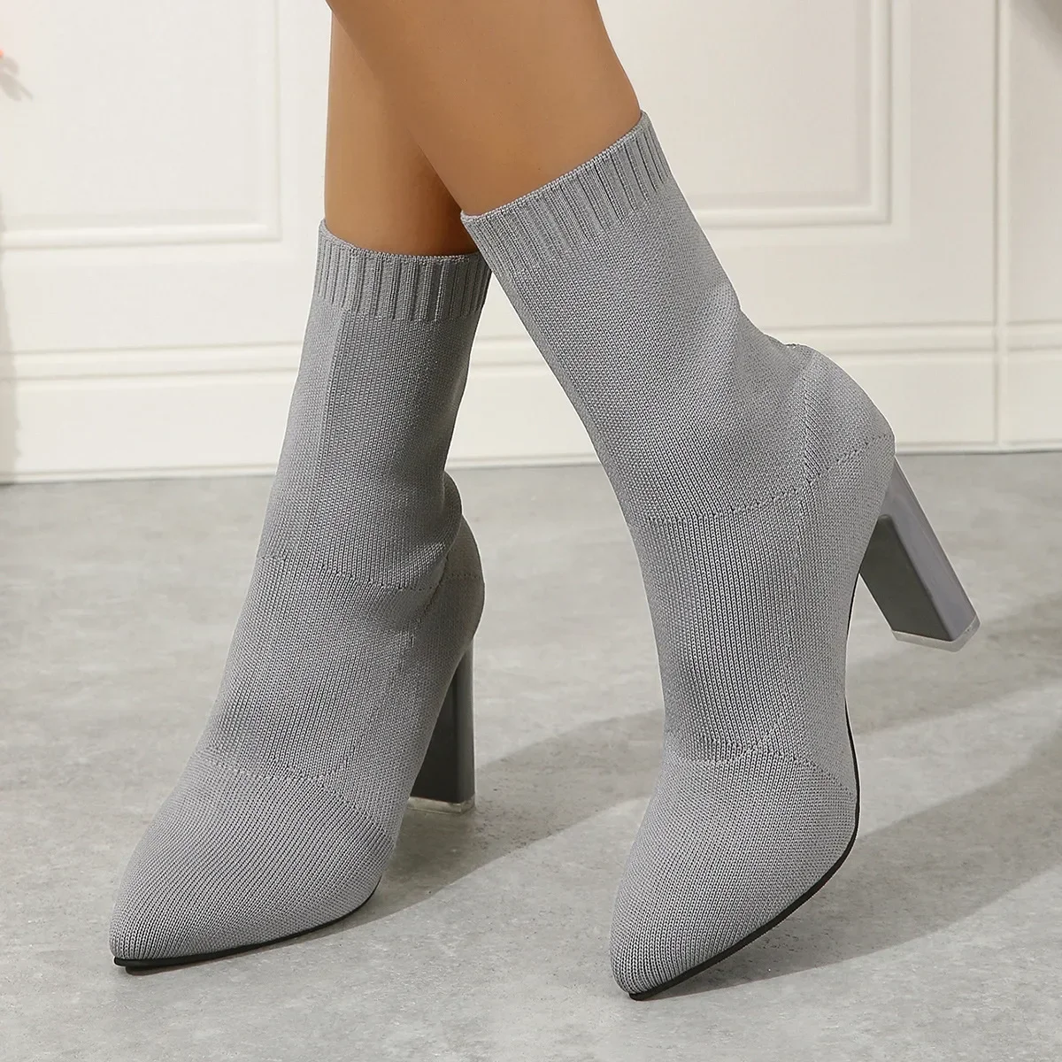 Womens Fashion Heeled Ankle Bo - Women Shoes Zara 评论和价格