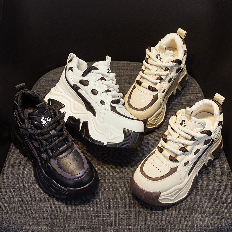2026New leather inner height-i - Women'S Shoes Casual Sneakers 评论和价格